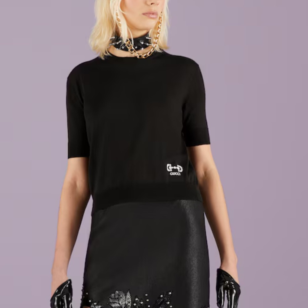 GUCCI 2023 Crew Neck T-Shirt